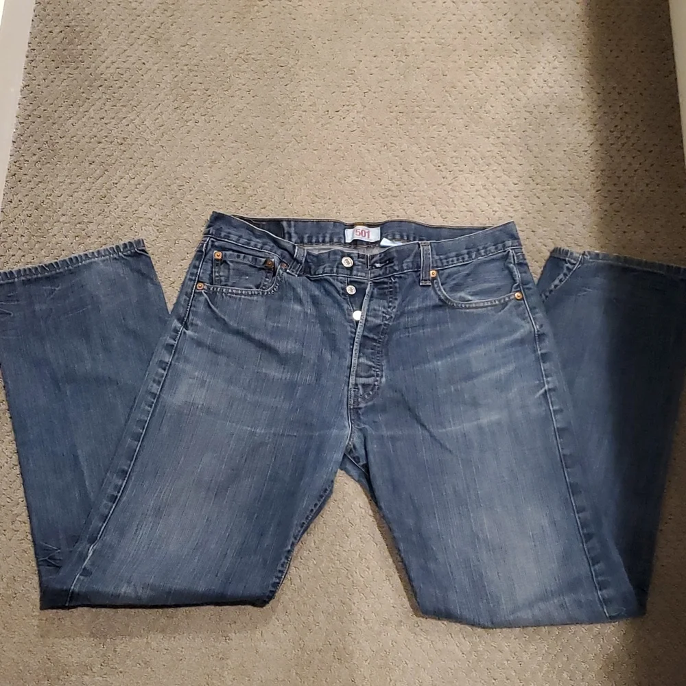 Levi's 501 Button fly jeans 36x32